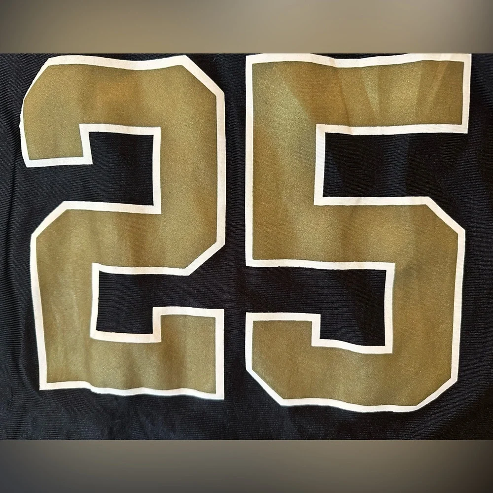 NFL Team Apparel Youth New Orleans Saints Reggie Bush Jersey‎ Sz Large